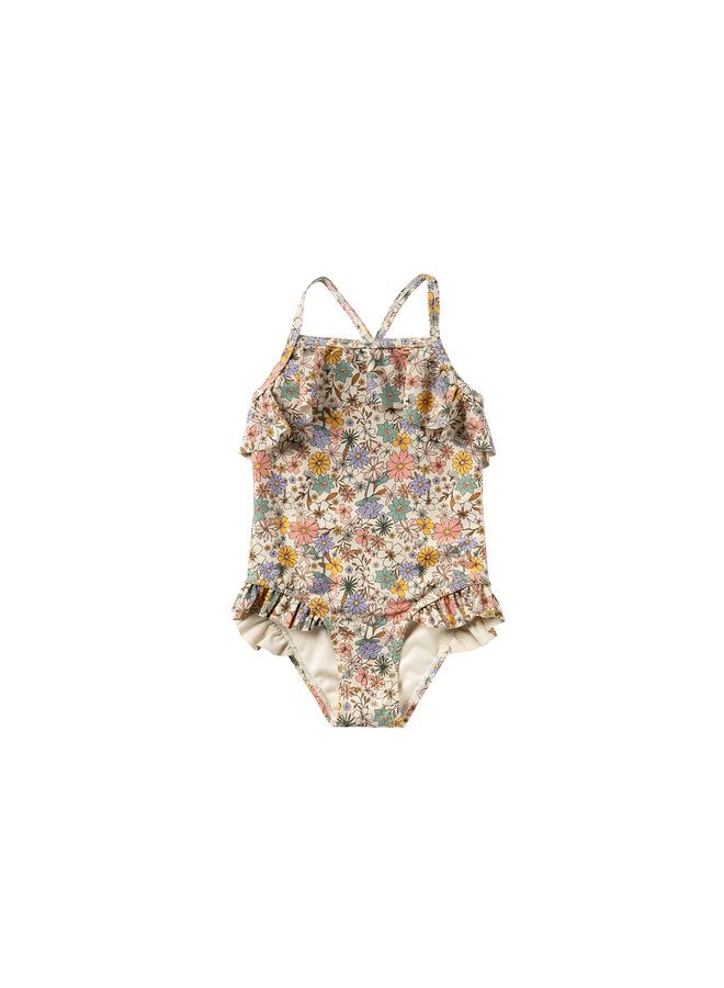 Swimsuit – Sparkly fleurs