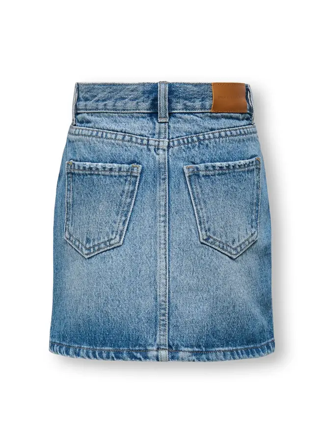 Kids Only - Stella rhinestone short skirt denim – Light blue