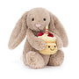 Jellycat - Bashful Beige Bunny ‘Birthday’