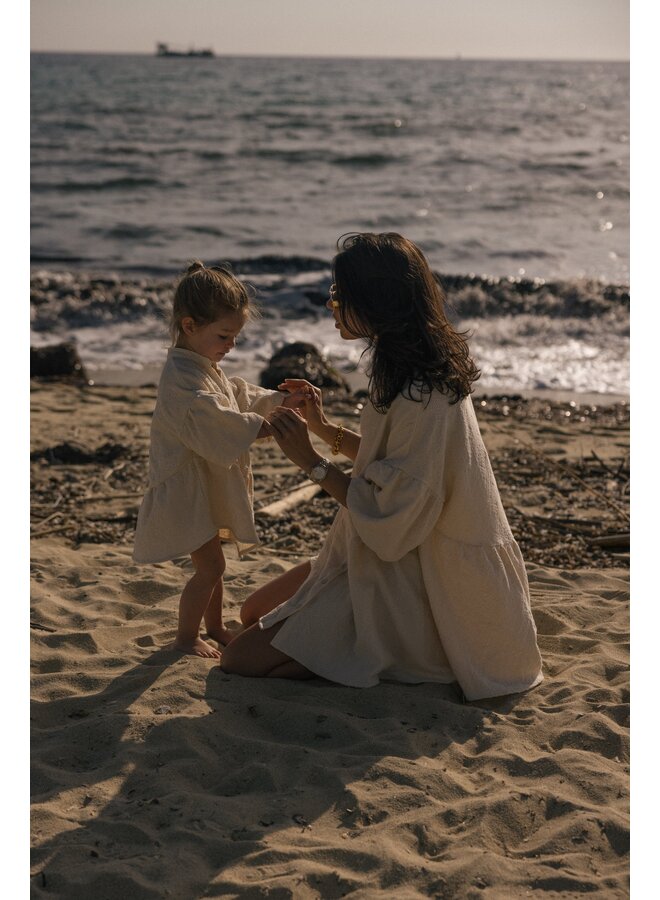 Charlie Petite - Isabelle dress – Mini – Ecru