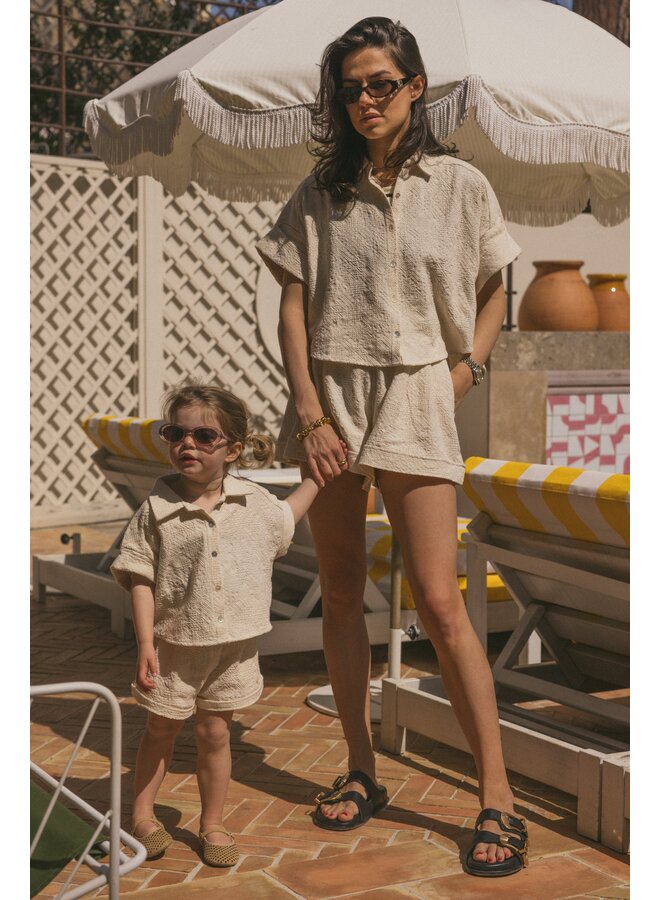Charlie Petite - Maya short – Mini – Ecru