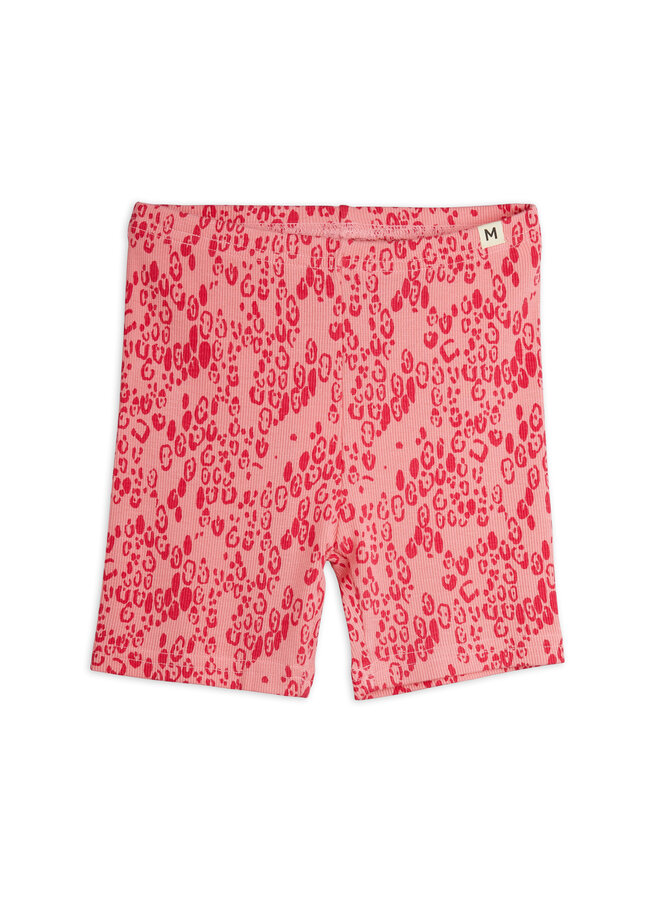 Mini Rodini - Mini leopard bike shorts – Pink