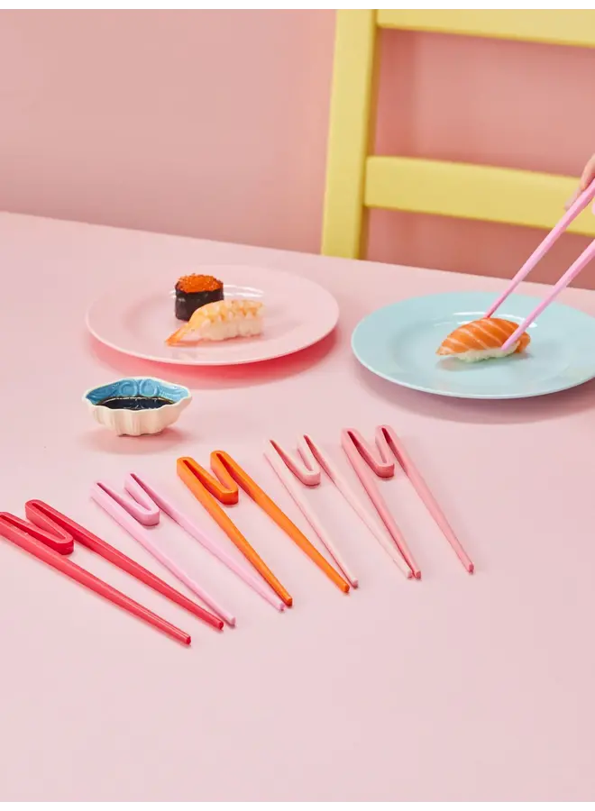 Rice - Eetstokjes – Rode en roze tinten
