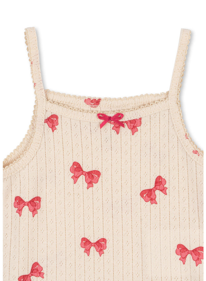 Konges Sløjd - Minnie strap body gots – Rosia bow