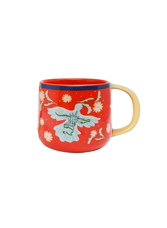 Mug red – Bird