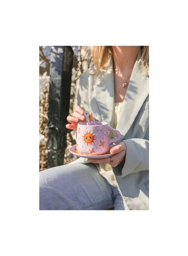 All the Luck in the World - Mug lilac – Sun