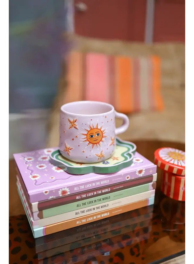 All the Luck in the World - Mug lilac – Sun
