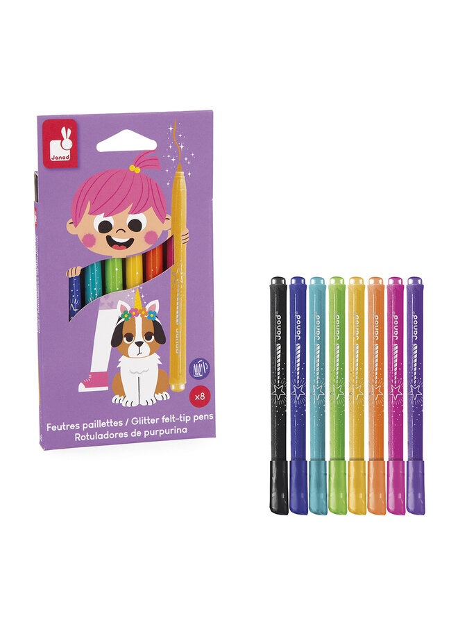 Janod - Colo – Viltstift met glitter