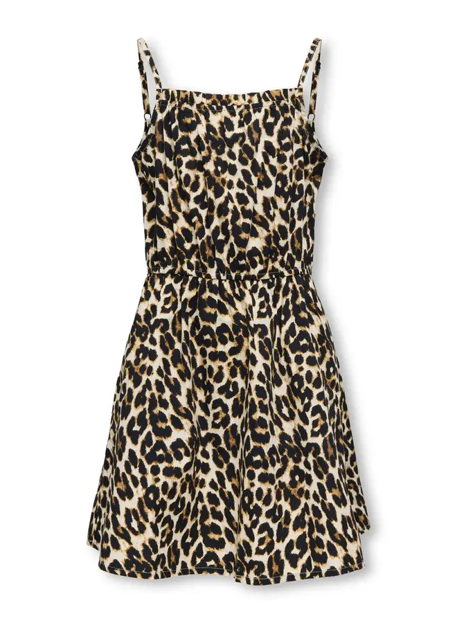 Clara life strap dress - Black/Leo