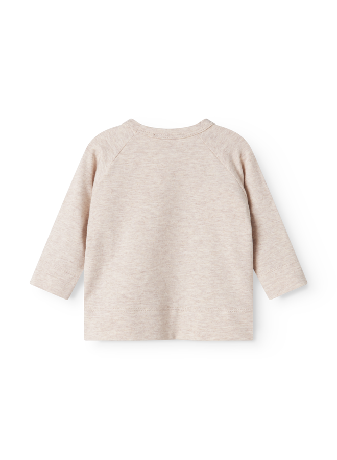 MarMar Copenhagen - Tut Wrap LS – Light beige melange