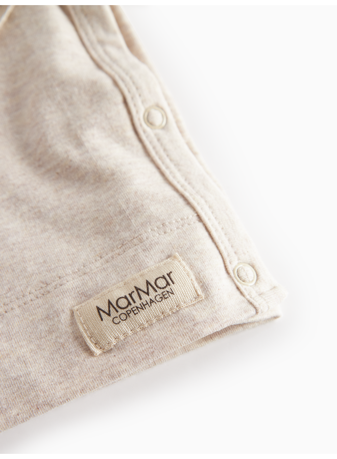 MarMar Copenhagen - Tut Wrap LS – Light beige melange