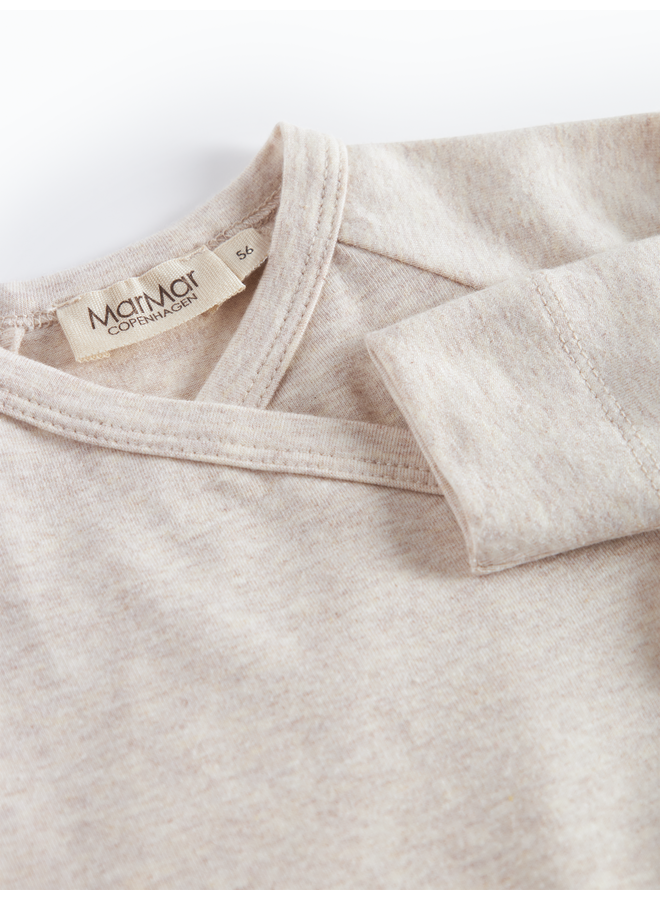 MarMar Copenhagen - Rula romper – Light beige melange