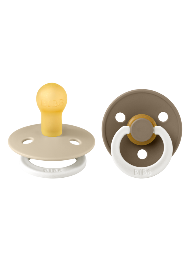 Bibs - Colour 2 pack – Vanilla night/Dark oak night – Maat 2
