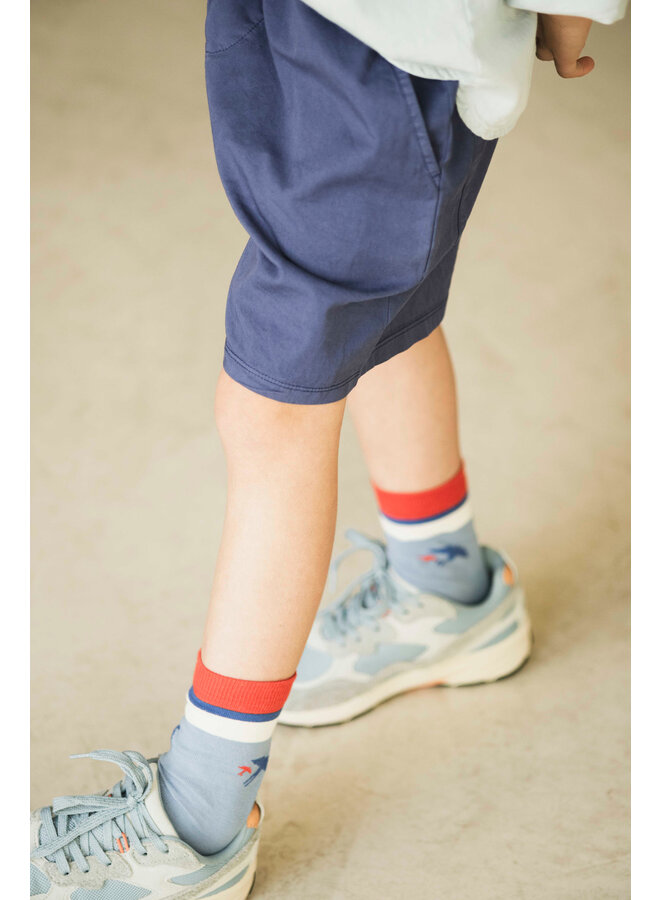 Jenest - Bird socks - Grape blue