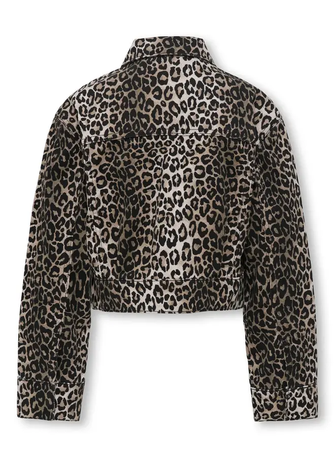 Kids Only - Sandra-Lumi printed jacket - AOP leo