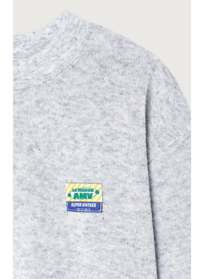 American Vintage - Evona sweats – Gris clair chine