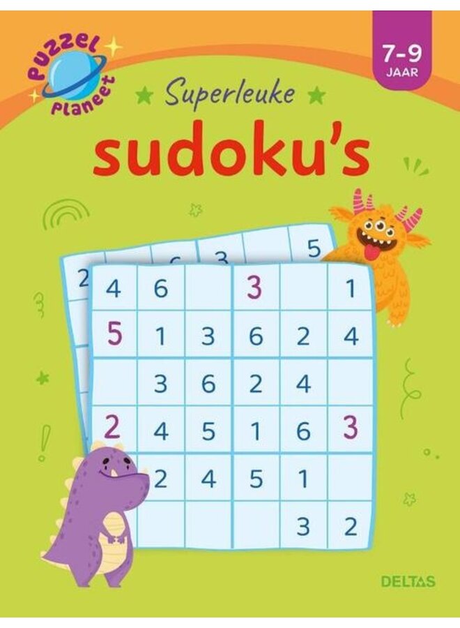 Deltas - Puzzelplaneet - Superleuke sudoku's (7-9 j.)