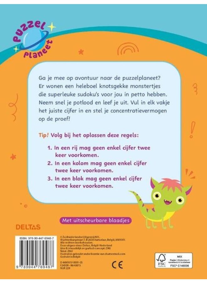 Deltas - Puzzelplaneet - Supercoole sudoku's (8-10 j.)