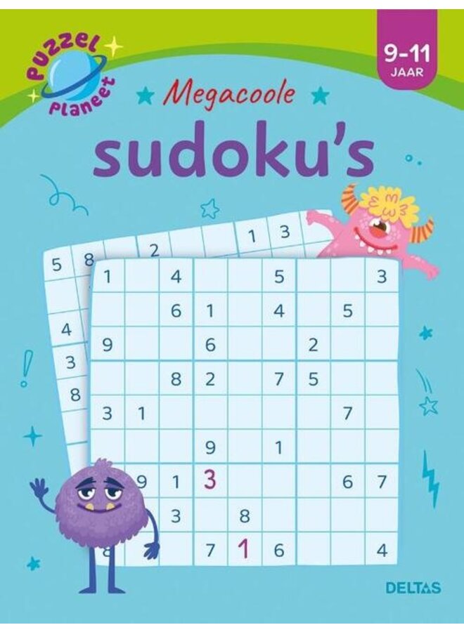 Deltas - Puzzelplaneet - Megacoole sudoku's (9-11 j.)