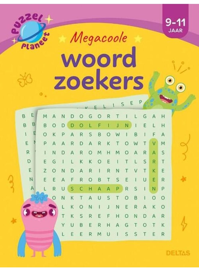 Puzzelplaneet - Megacoole woordzoekers (9-11 j.)