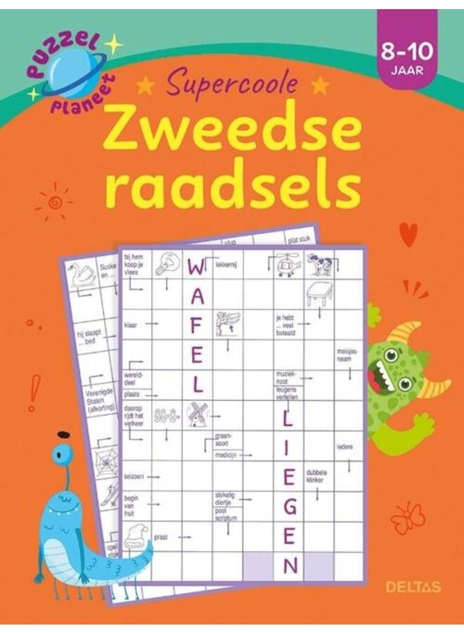 Deltas - Puzzelplaneet - Supercoole zweedse raadsels (8-10 j.)