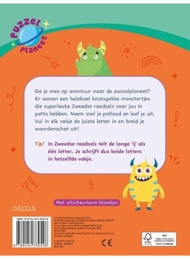 Deltas - Puzzelplaneet - Supercoole zweedse raadsels (8-10 j.)