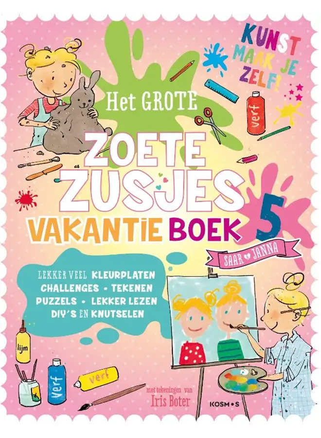 Het grote Zoete Zusjes vakantieboek 5 4+