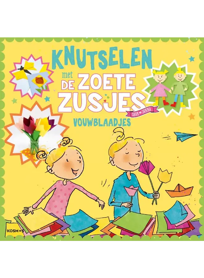 Knutselen met de Zoete Zusjes - vouwblaadjes 6+