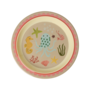 rice - Melamine kinderbord – Koraal oceaanprint