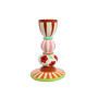 All the Luck in the World - Candleholder – Stripes and flowers