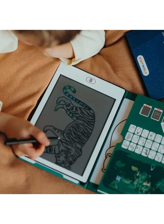 Kidywolf - Refill Kidydraw-Mini - Dieren over de hele wereld & Oceans and pirates