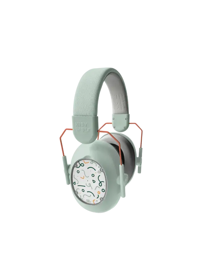 Kidywolf - Kidynoise gehoorbescherming - Groen
