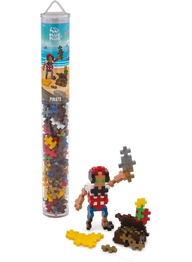 Plus Plus - Tube – Piraat (100 stukjes)