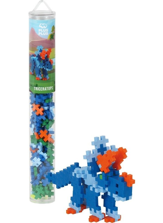 Plus Plus - Tube – Triceratops (100 stukjes)