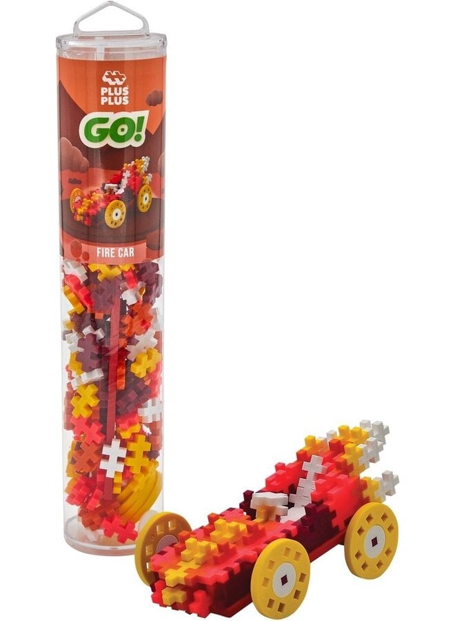 Plus Plus - Tube – Auto vuur (200 stukjes)