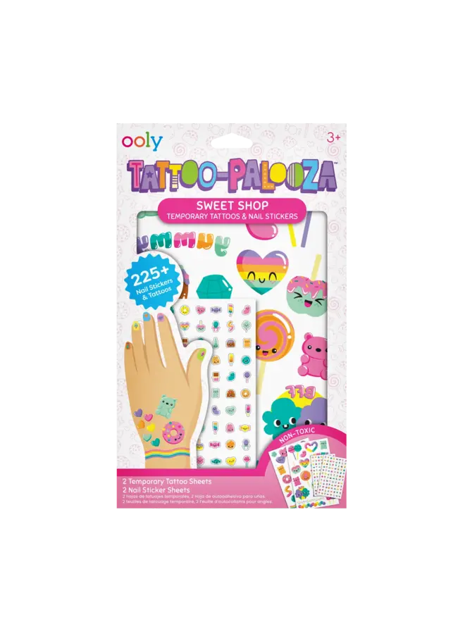 Tattoo palooza nail stickers & temporary tattoos – Sweet shop