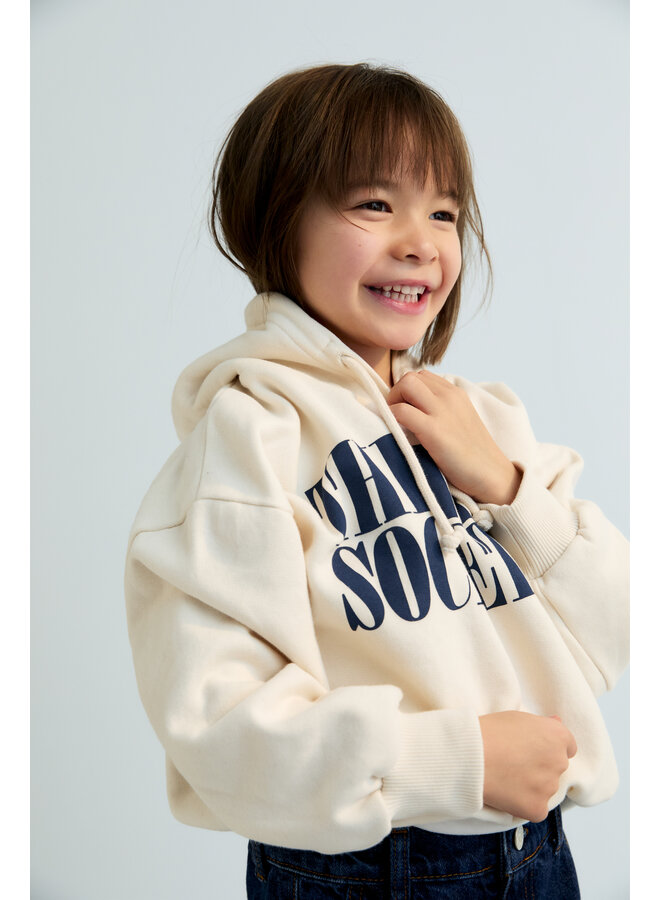 The New Society - Mica sweatshirt - Moonlight white