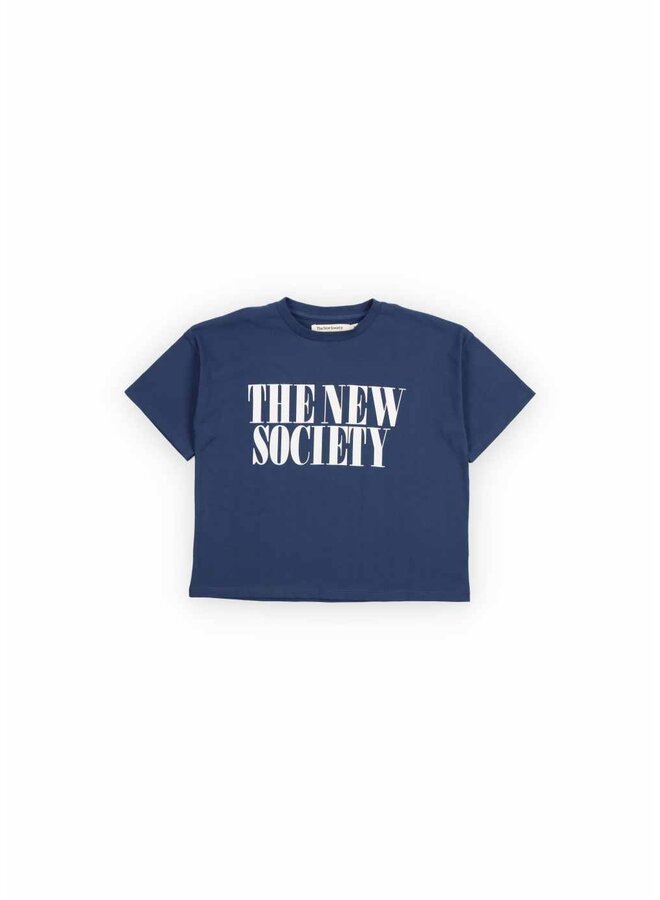 The New Society - Mica t-shirt - Infinite navy