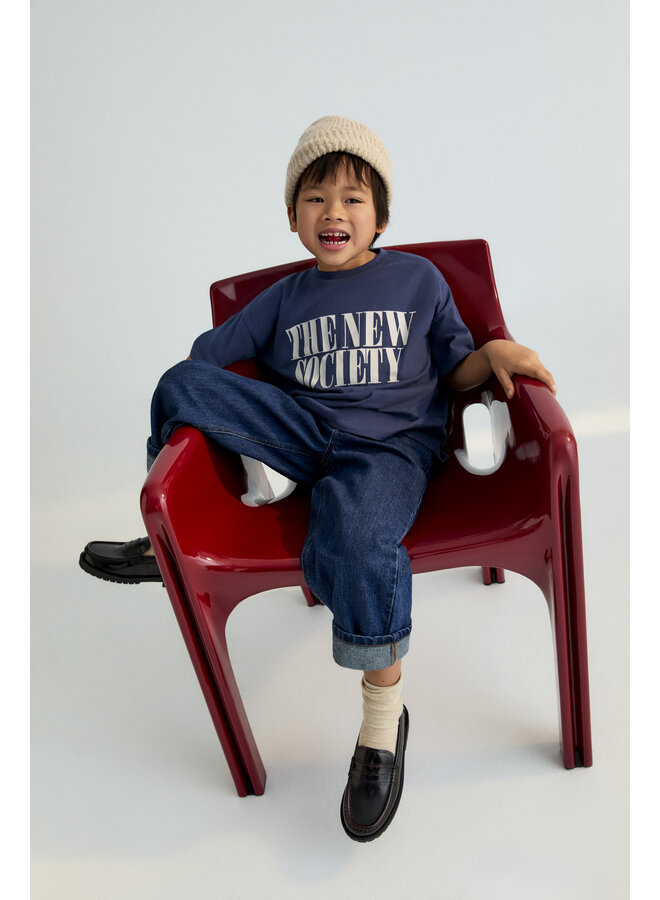 The New Society - Mica sweatshirt - Infinite navy
