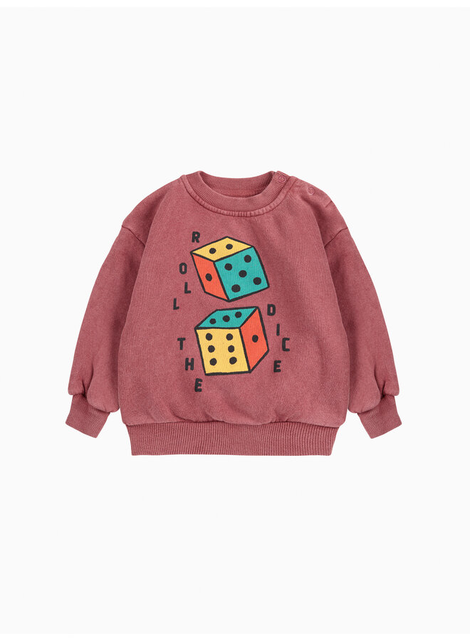 Roll the dice sweatshirt - Brown
