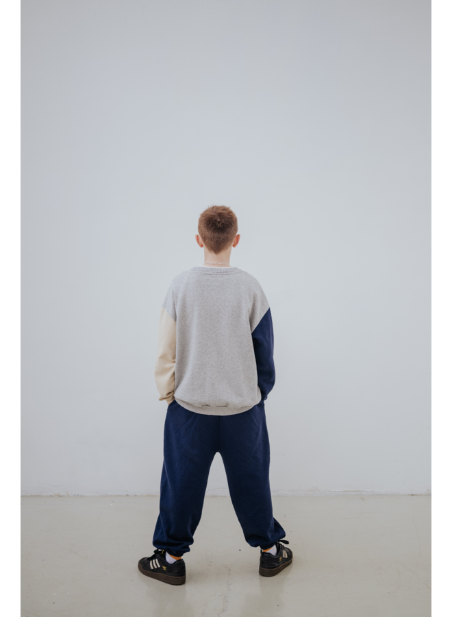 Repose AMS - Cozydrop sweater - Color block