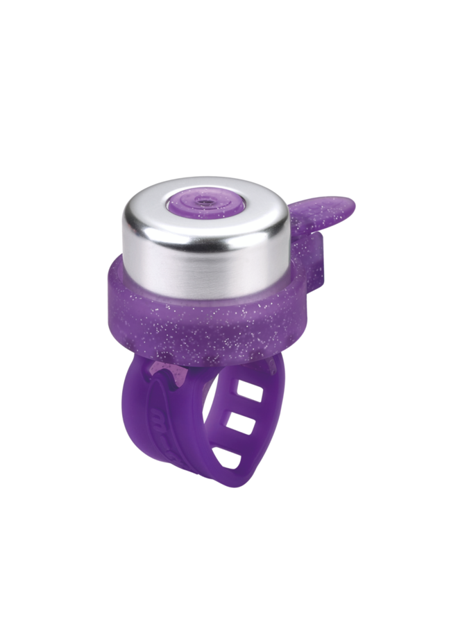 Micro step - Micro bel - Glitter paars