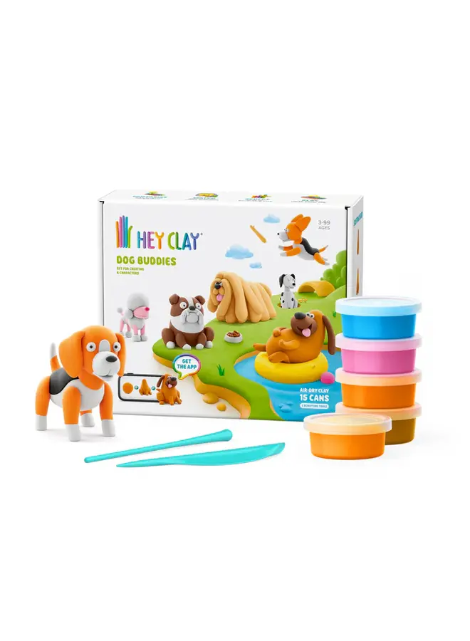 HeyClay - Dog buddies - 15 cans