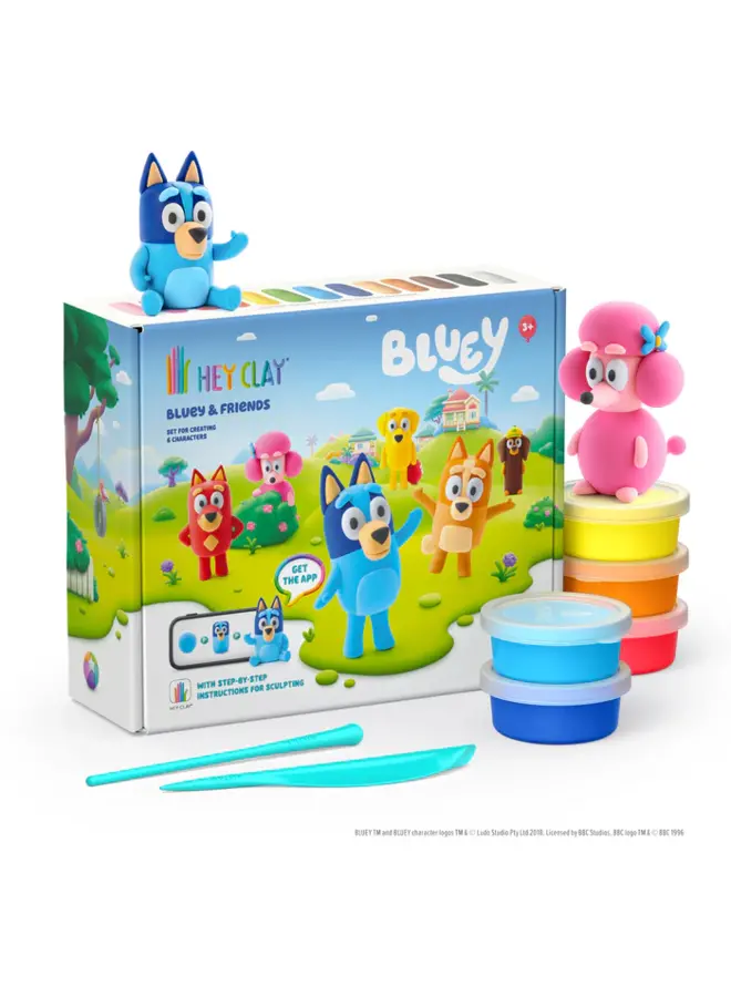 HeyClay - Bluey & Friends - Limited edition - 15 cans