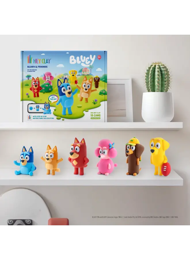HeyClay - Bluey & Friends - Limited edition - 15 cans
