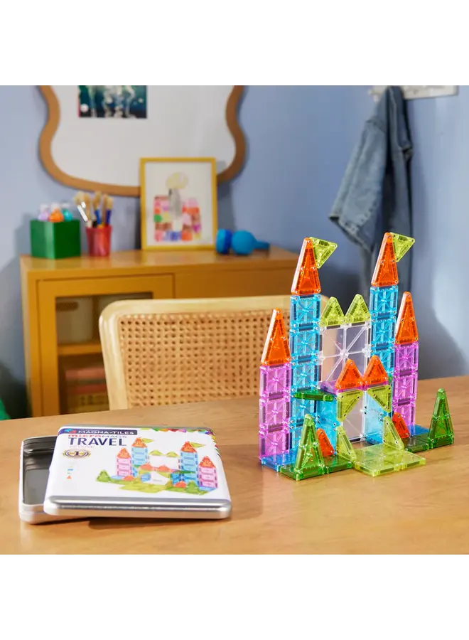 MagnaTiles - Travel set deluxe - 55 stuks