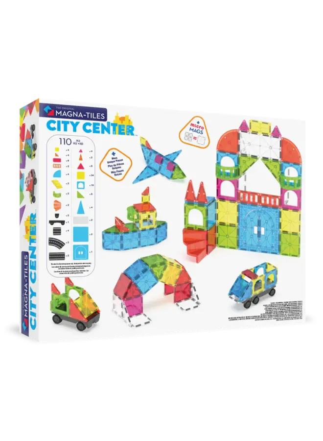 MagnaTiles - City center - 110 stuks