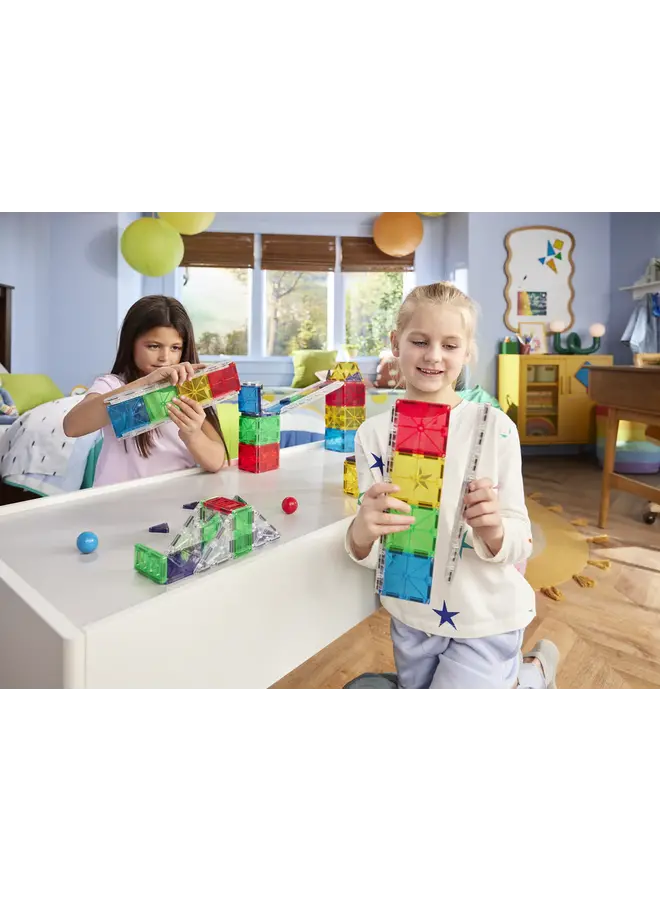 MagnaTiles - Rail racers deluxe - 90 stuks