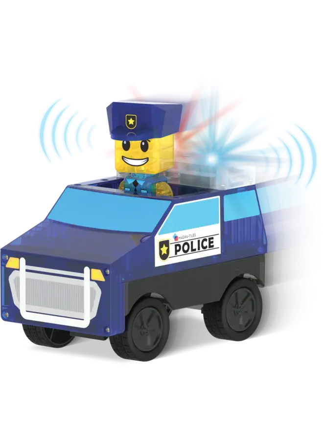 MagnaTiles - Police station - 35 stuks