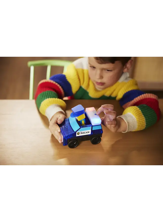 MagnaTiles - Police station - 35 stuks